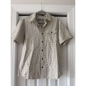 Howler brothers San Gabriel short-sleeve button front shirt size small medium
